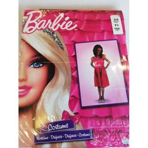 Barbie jurkje 3-5jaar