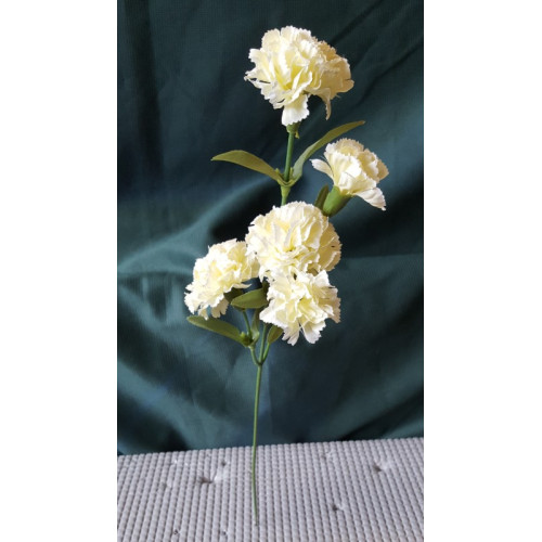 Zijde bloemen, lengte 45 cm, trosanjers 5 op steel, 10 stuks
