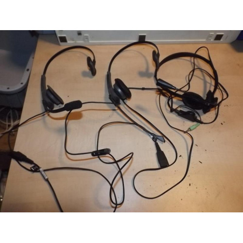 Headsets voor callcenters (4x)