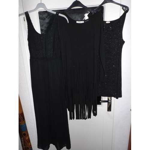 Zwarte jurken (3x)