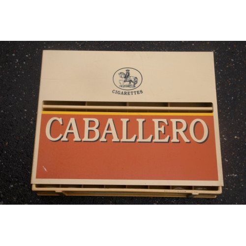 Vintage Caballero sigaretten pakjes verkoopdisplay