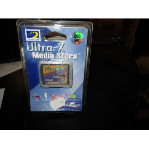 Ultra X media store flashdisc 256 mb 1 stuks