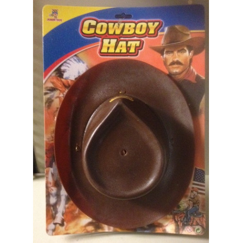 Cowboy hoed kunststof 5 stuks