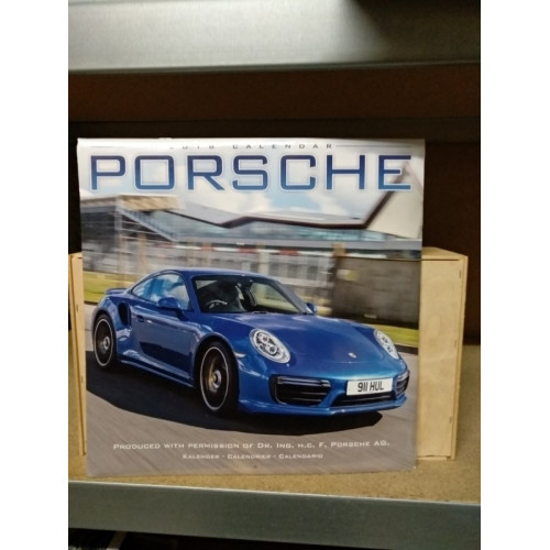 Porsche kalender 2018 1 stuks