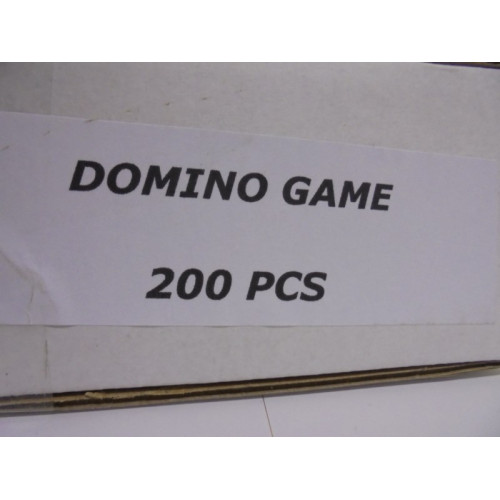 Domino spel in blanco doos 1 doos