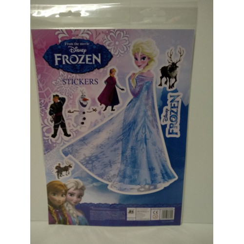 Frozen stickers vellen 10 stuks