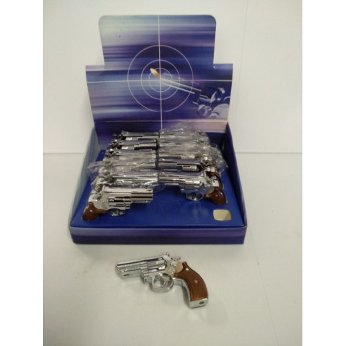 Display aanstekers model gun 12 stuks in display vak 44