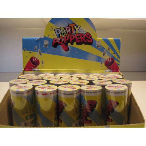 22 Party poppers