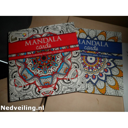 2x boek Mandela Cards met 30 designs per boek