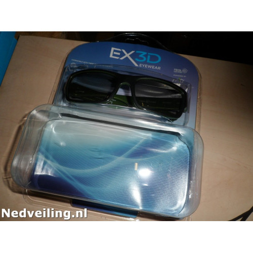 24x Zonnebril en 3D bril in 1 