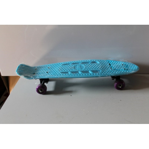 Skate board blauw 1 stuks