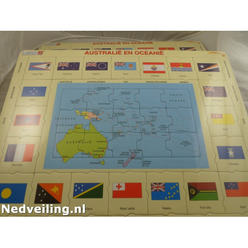 10 Puzzel Australie en Oceanie