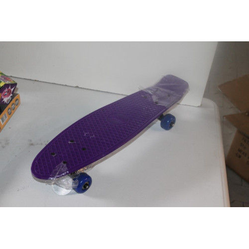 Skateboard paars 1 stuks