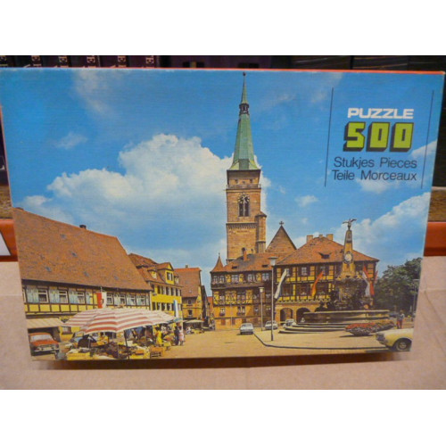 Puzzel bestaande uit 500 stukjes