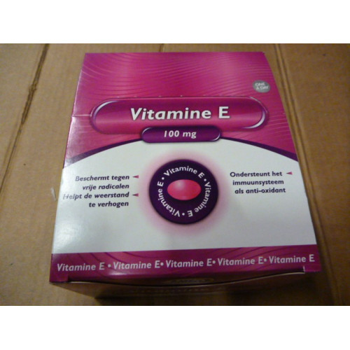 14 strips a 30 tablettenVitamine E 100 mg