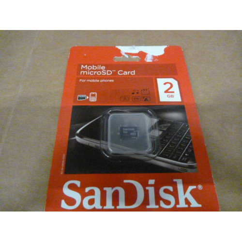 MicroSD card 2 GB 1 stuk