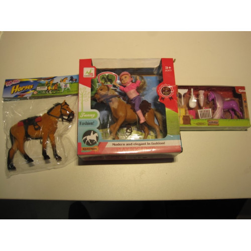 Paarden speelgoedmix