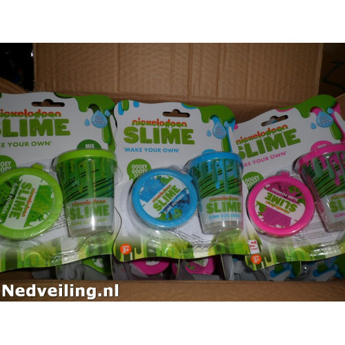 6x Nickelodeon Make your own slime 