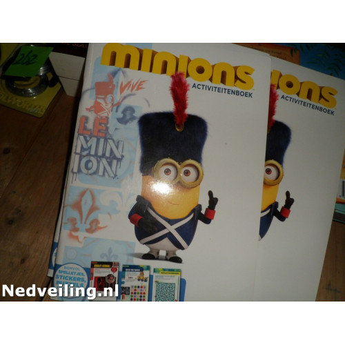 3x Minions activiteitenboek 