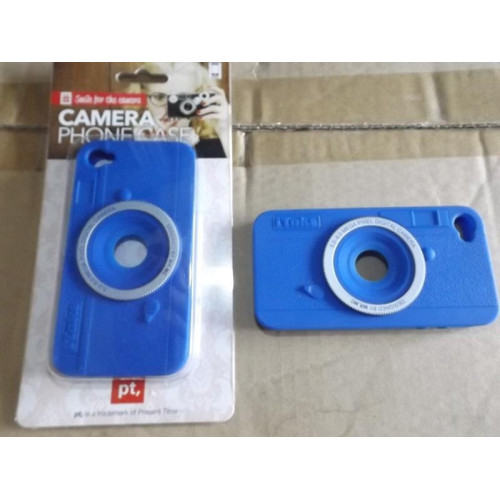 Siliconen iPhone cases camera Blauw (216x)