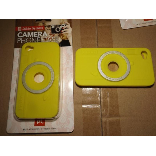 Siliconen iPhone cases camera Groen (216x)