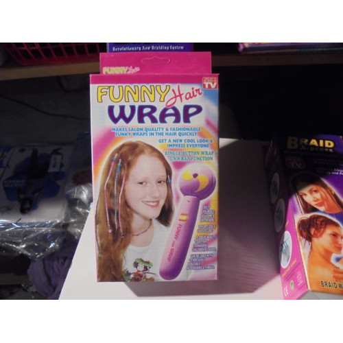 Funny Wrap  hair 1 set