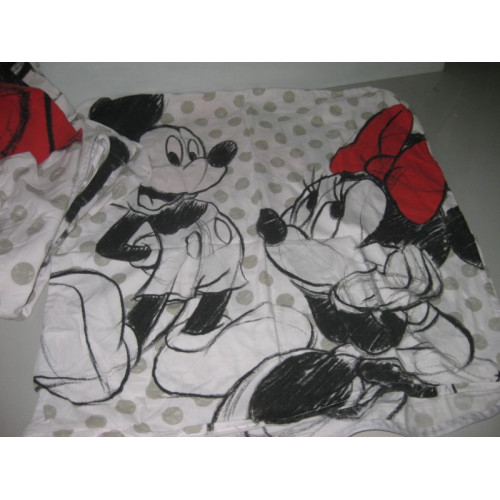 Dekbed overtrek 1 persoons Mickey Mouse