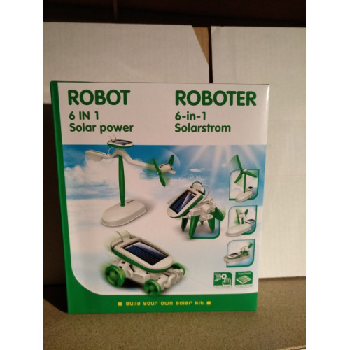 Roboter 6 in 1 Solar 1 sets vk 7