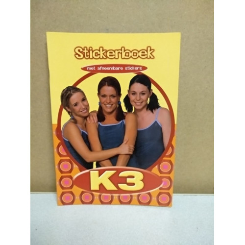 K3 Stickerboek  7 stuks
