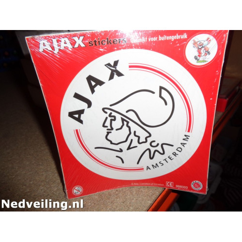 25x Grote stickers Ajax (003)