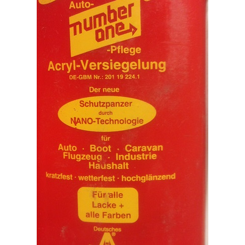 Number one autopflege nano 200 ml  12 stuks