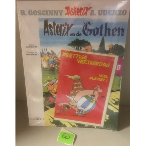 Asterix stripboek 4 stuks assorti