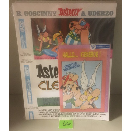 Asterix stripboek 4 stuks assorti