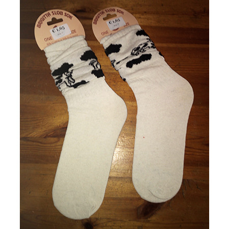 2 paar Brigitta slob sokken one size