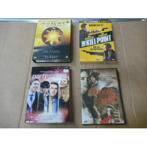 DVD selectie van 4 stuks