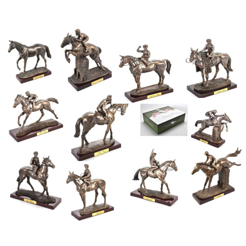10 Miniaturen schaal 1:12 beroemde paarden 
