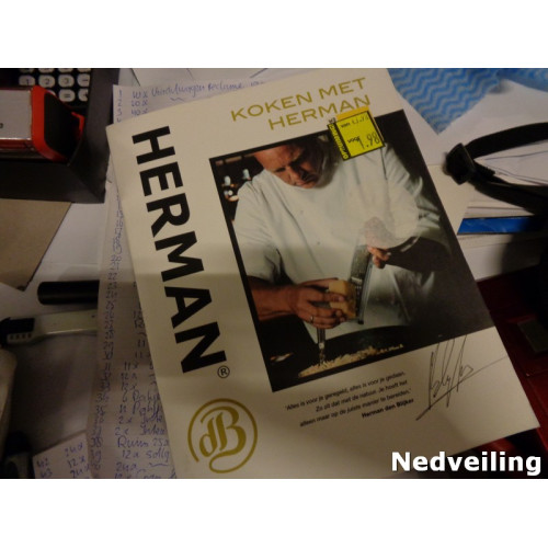 13x boek koken met Herman 