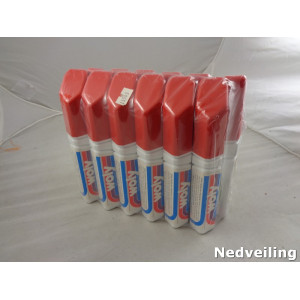 60x Wolly Schoencreme rood 75ml