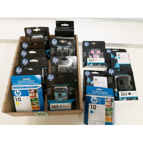 HP inktcartridges, 15 stuks