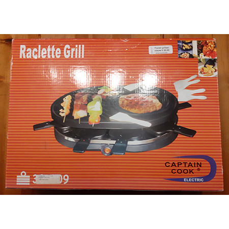 Captain Cook Raclette grill