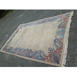 Vloerkleed, original hand-made carpet, grootte 298 cm x 199 cm