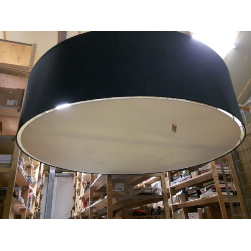 Grote hanglamp, bruin, doorsnede 150 cm, 8 fittingen