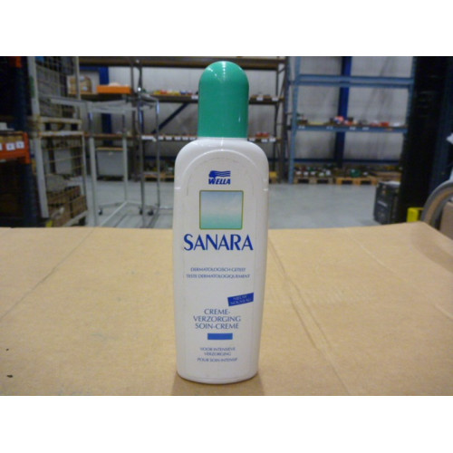 Sanara verzorgings creme c.a. 90 flesjes a 200 ml