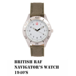 Britse RAF navigator,s horloge - Militaire polshorloges collectie - 1940,