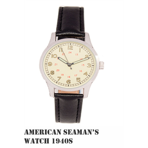 Amerikaanse zeeman,s  horloge - Militaire polshorloges collectie - 1940,