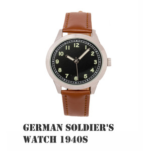 Duitse soldaten horloge - Militaire polshorloges collectie - 1940,