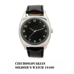 Tsjechoslowaakse soldaten horloge - Militaire polshorloges collectie - 1940,