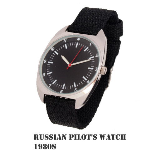 Russische piloten horloge - Militaire polshorloges collectie - 1980,