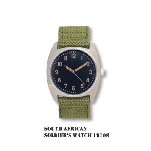 Zuid Afrikaanse soldaten horloge - Militaire polshorloges collectie - 1970,