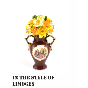 in the style of Limoges